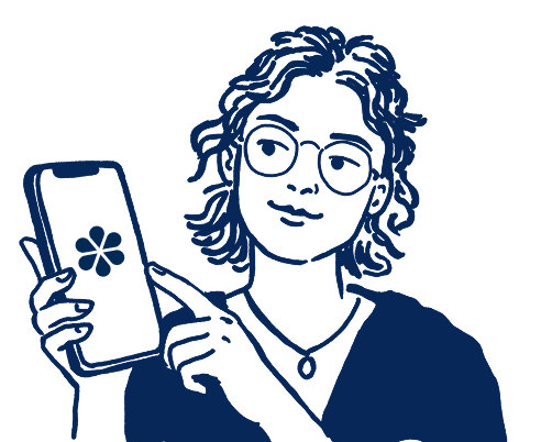 person with phone