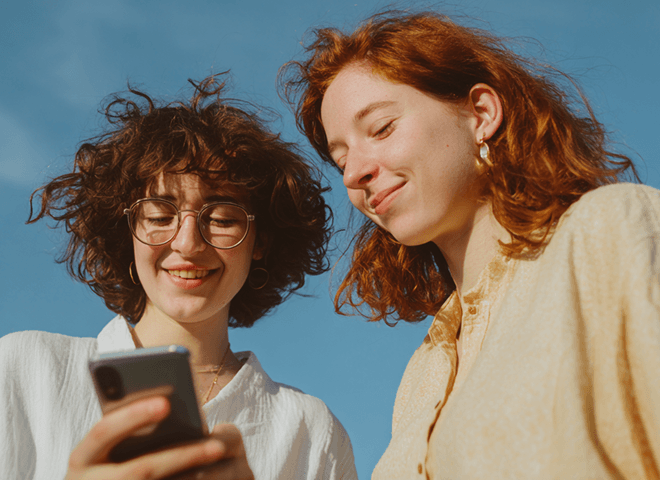 two girls