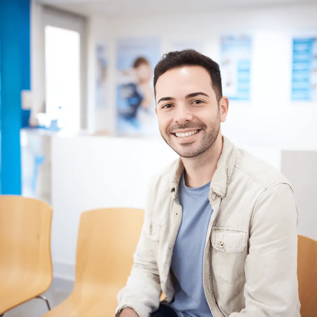 poczekalnie punktu pobrań laboratorium diagnostycznego