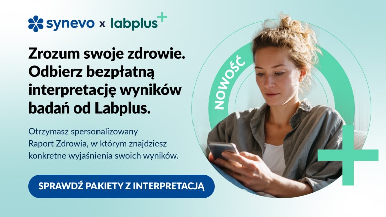 Bezpłatna interpretacja badań od Labplus już w Synevo.