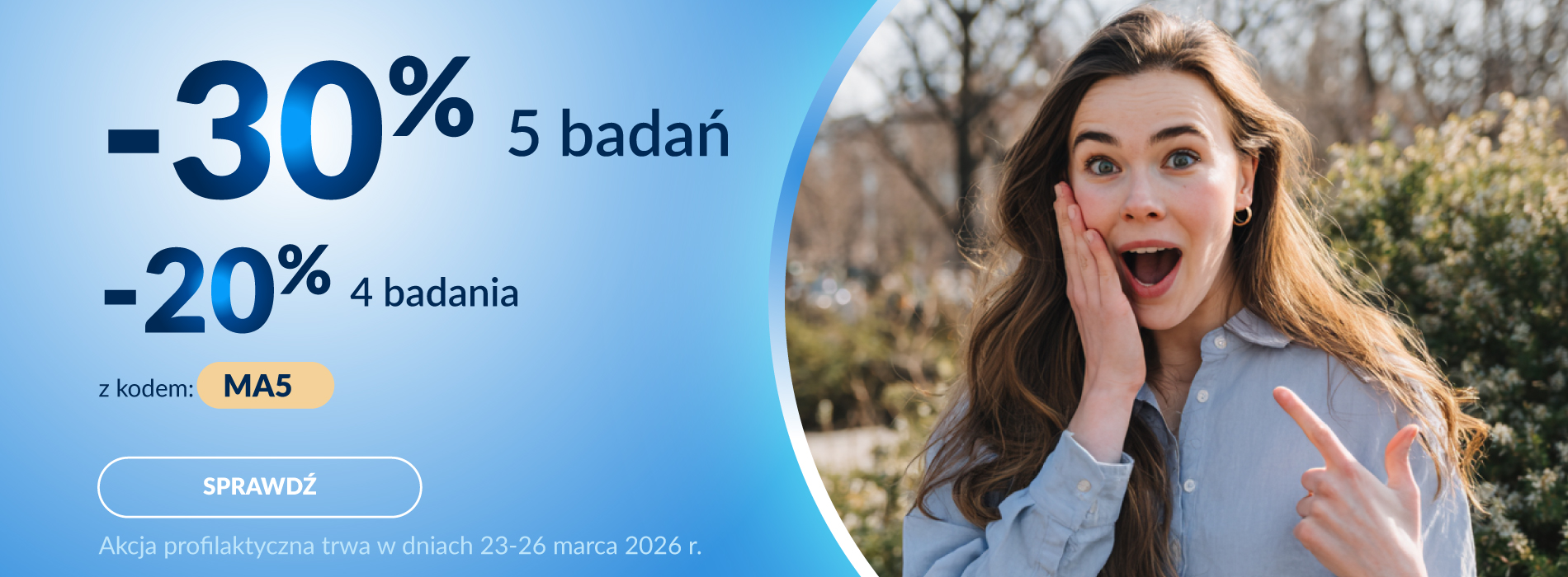 2026 03 19 Synevo FLASH SALE 30+20 descop 1900x700